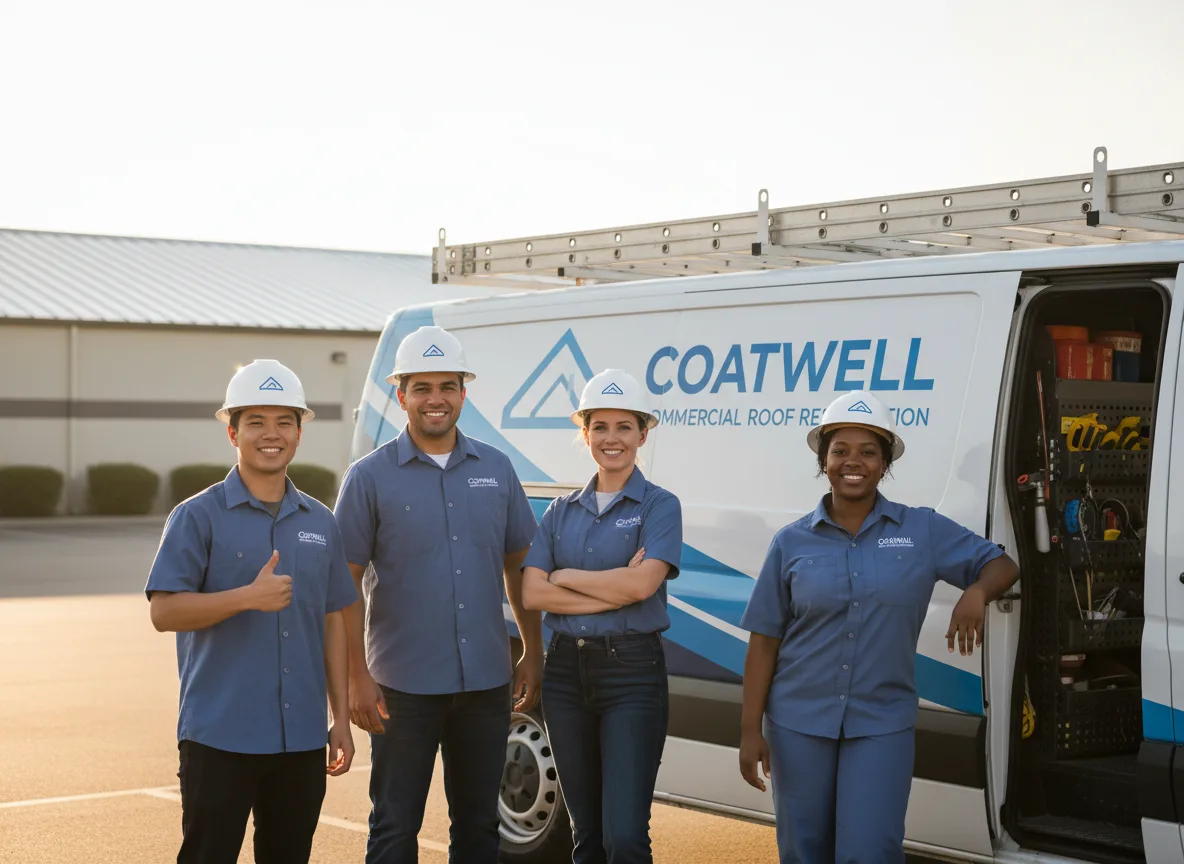 Commercial roof coating company in Harrisville, NY